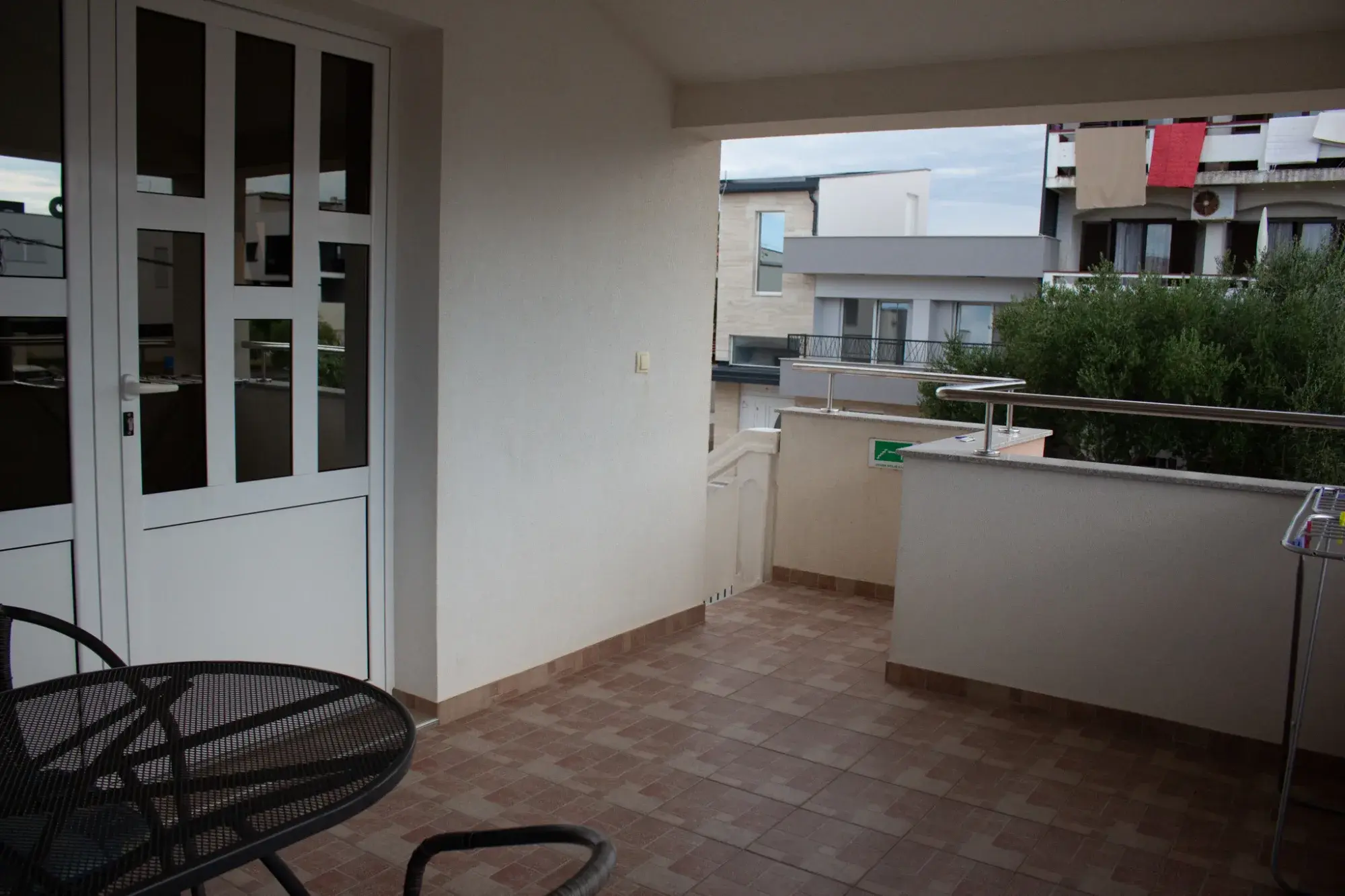 Apartman A2, Balkon ili terasa